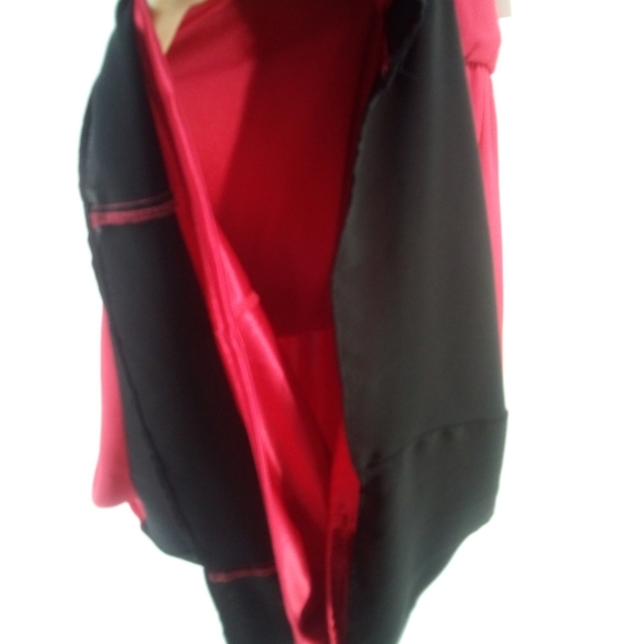 NWT Gibson Latimer Pink Black Colorblock Dress The West End M - Picture 6 of 11